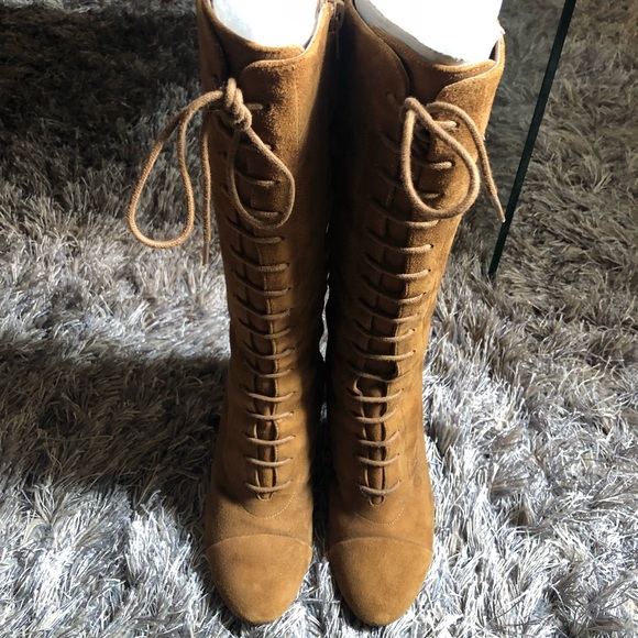 SOLD Aldo tan boots size 6 - Picture 2 of 8